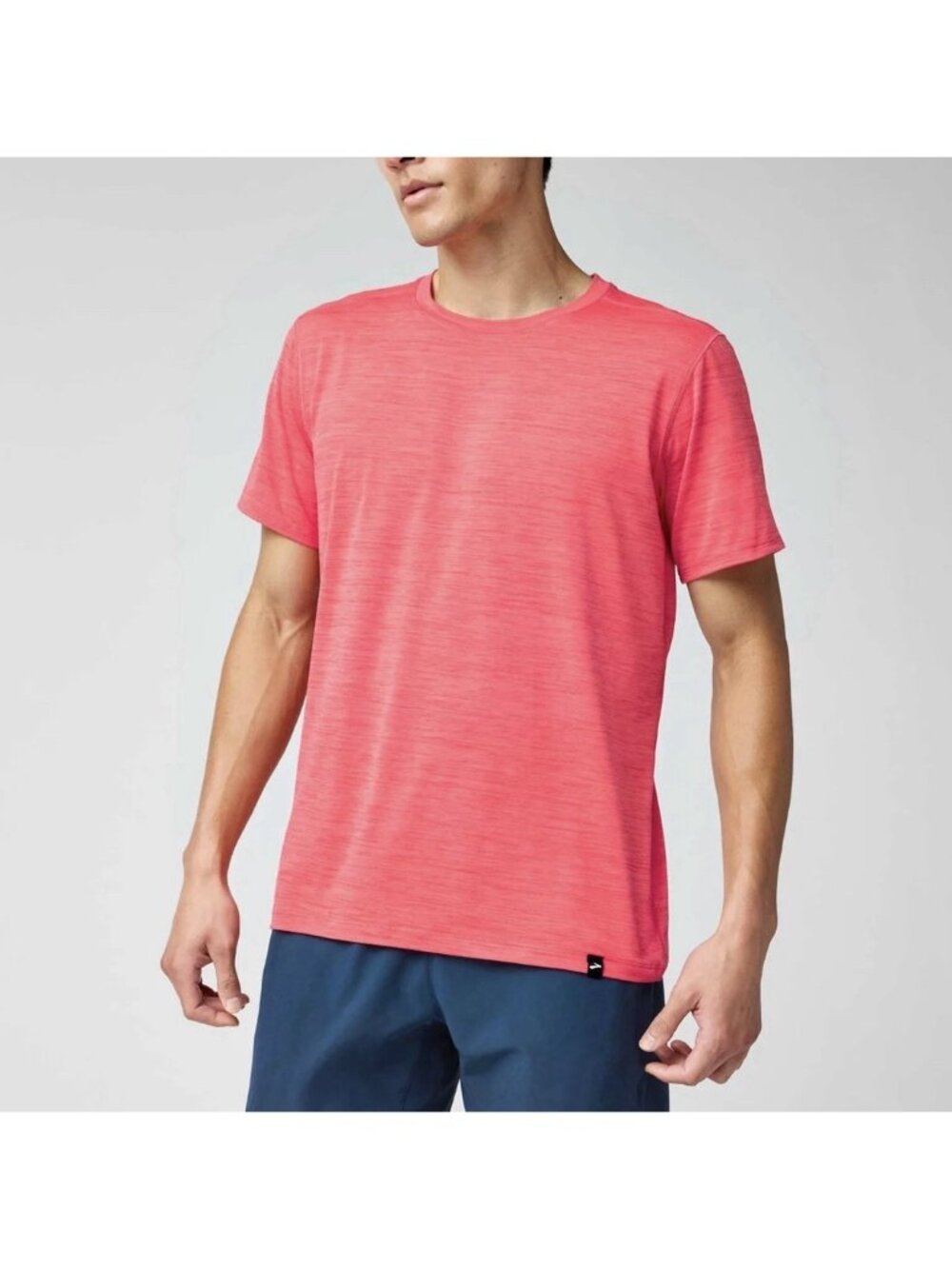 Brooks Mens Luxe Short Sleeve T-Shirt Large